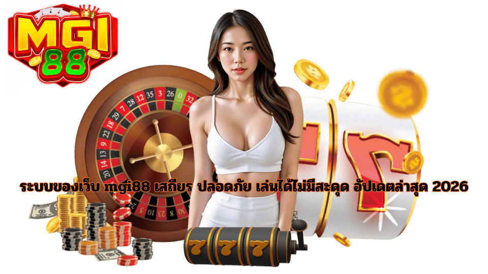 ระบบของเว็บ mgi88 เสถียร ปลอดภัย เล่นได้ไม่มีสะดุด อัปเดตล่าสุด 2026
